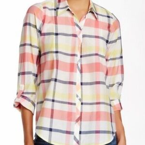 Joie Katrina Plaid Shirt